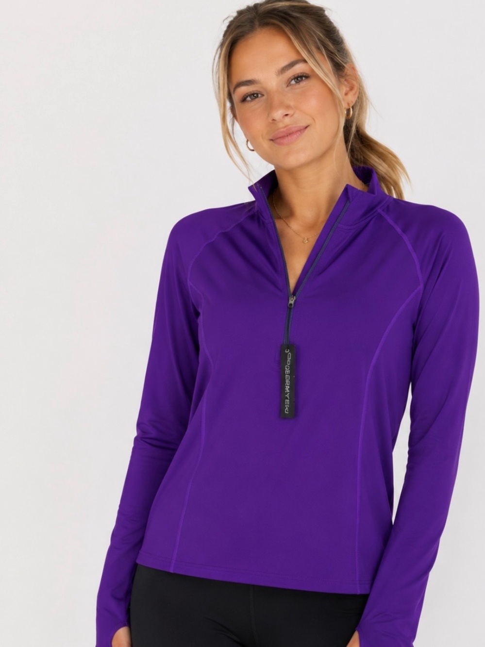 Obermeyer Women's Long Sleeve 1/4 Zip Mid-Layer Top